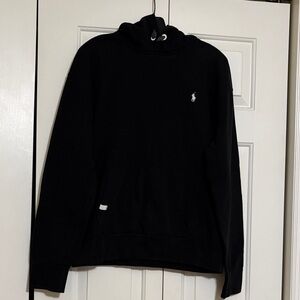 Ralph Lauren Navy Performance Hoodie with Gold Label